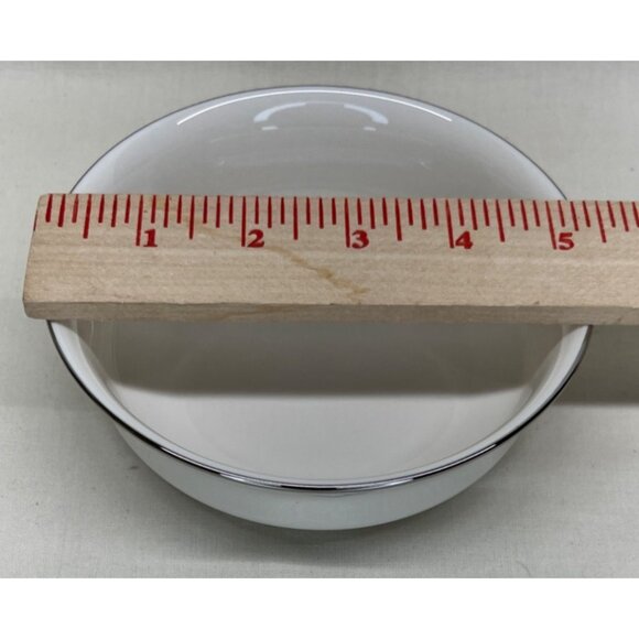 4 Noritake Fine China Sterling Cove 7720 Coupe Fruit Dessert Sauce Bowls 5 3/8" - Picture 8 of 9